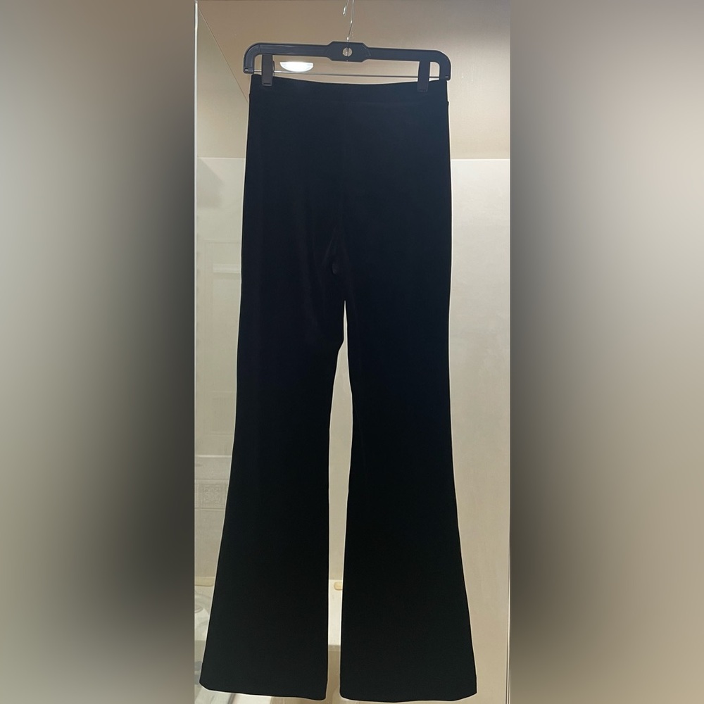 Part Two Faux Velvet Pants